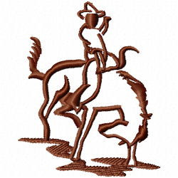 Cowboy And Hunter Embroidery Design 3 Cowboy And Hunter Embroidery Design 3